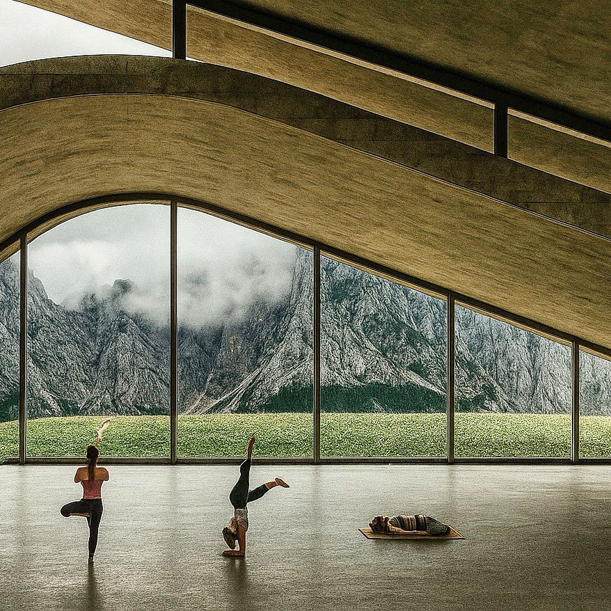 Alps Wellness Retreat at St. Moritz, Switzerland — view 2