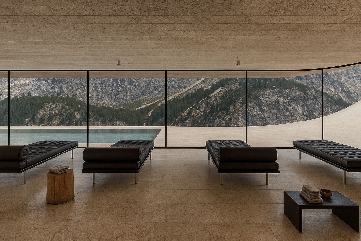 Alps Wellness Retreat at St. Moritz, Switzerland — view 4