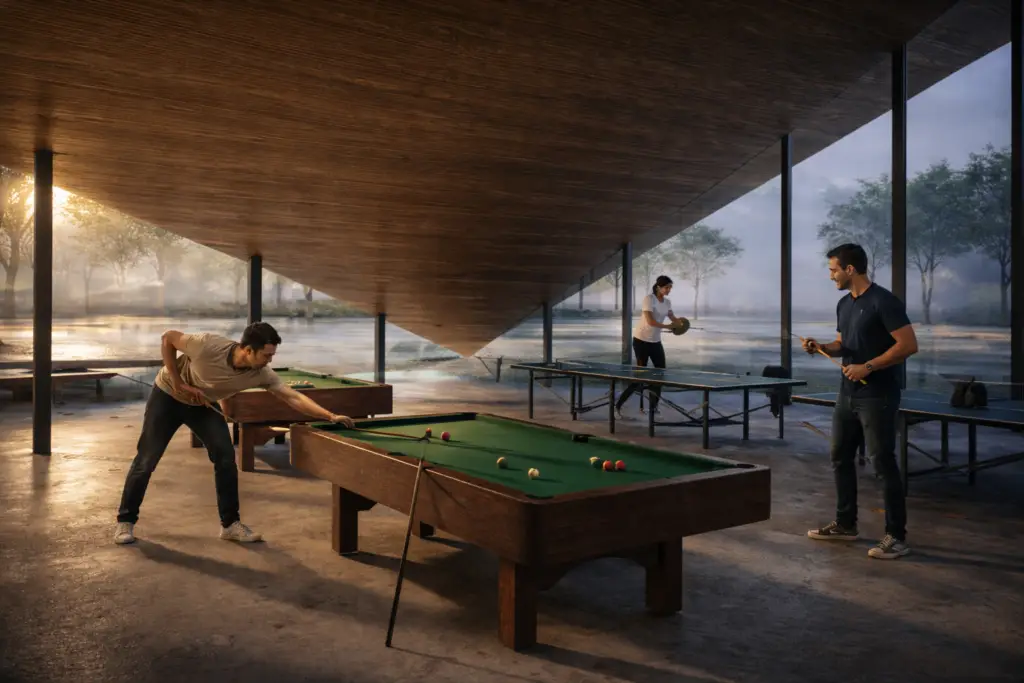 Indoor Sports Pavilion — view 2