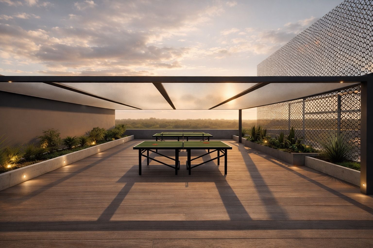 Rooftop Recreation and Sports Facility — view 3