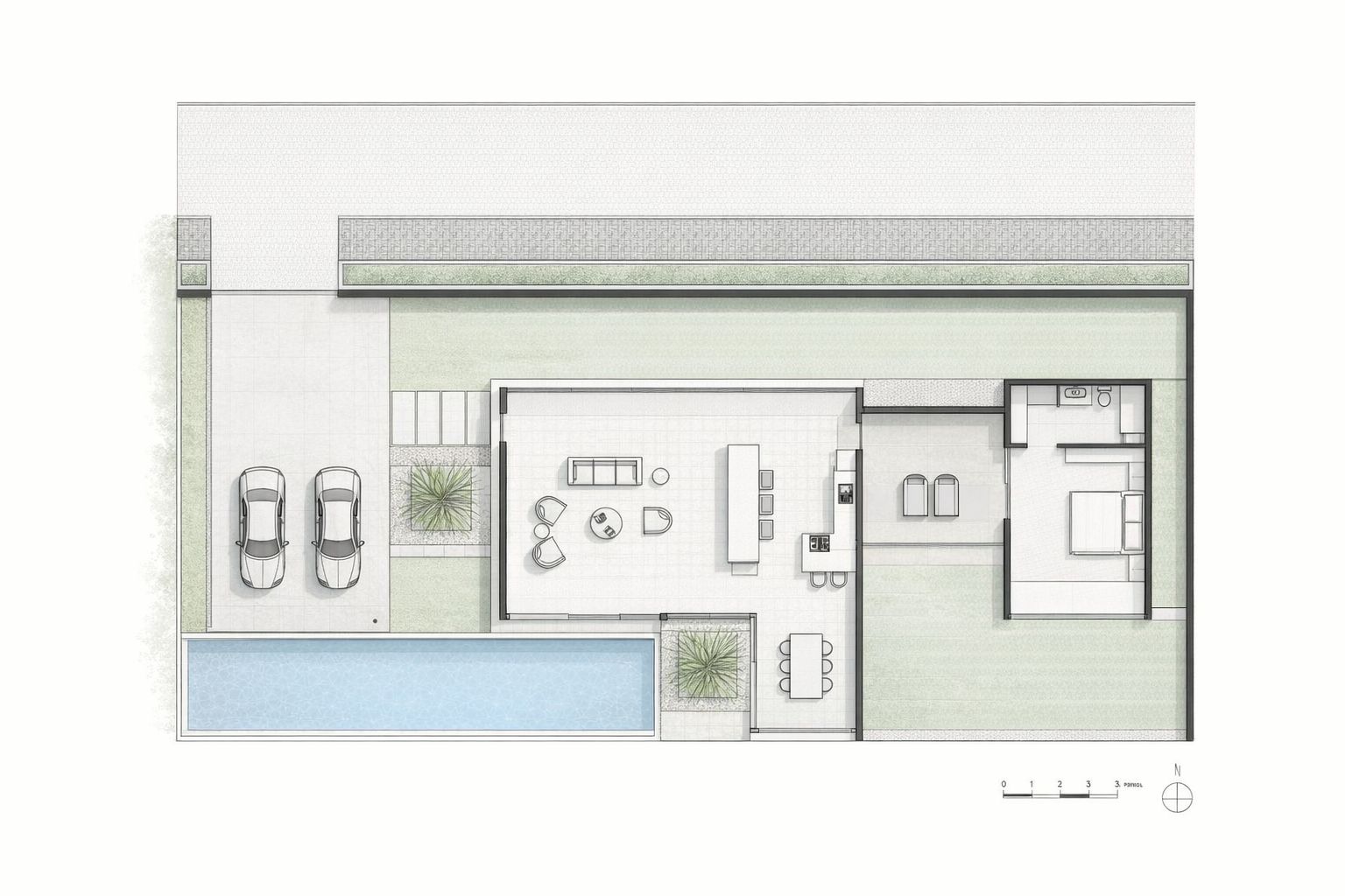 The Frame House — conceptual diagram 1