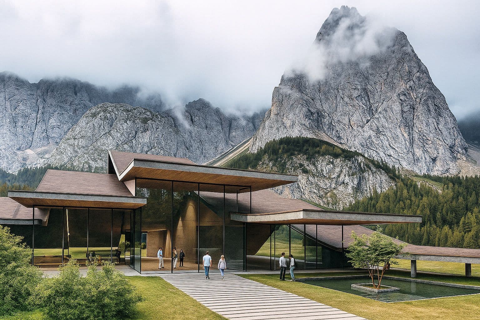 Alps Wellness Retreat, St. Moritz — Architecture project by Samani + Partners