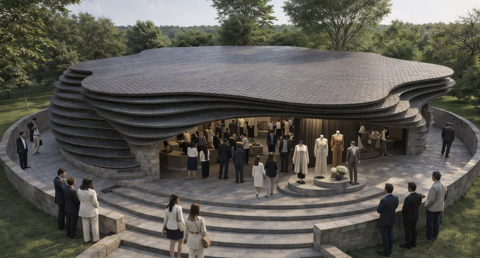 Fashion Pavilion — Architecture project by Samani + Partners